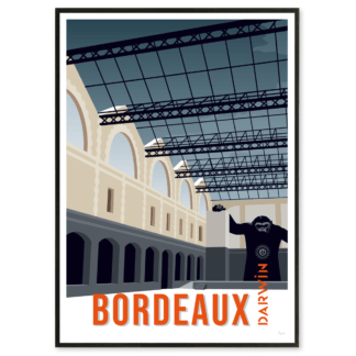 AFFICHE BORDEAUX Darwin