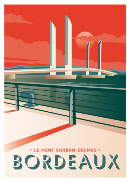 affiche pont chaban delmas