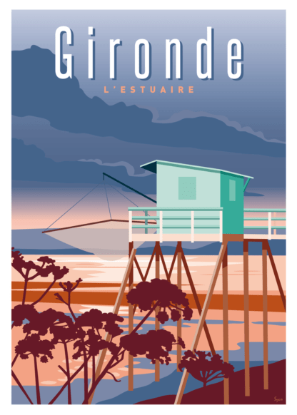 AFFICHE GIRONDE L'estuaire – Image 2