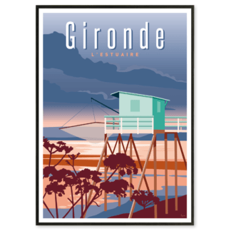 AFFICHE GIRONDE L'estuaire