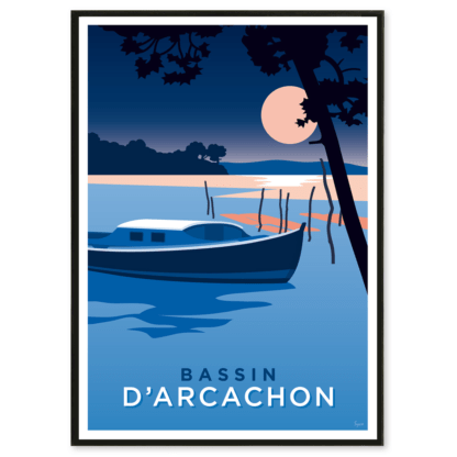 Affiche Bassin d'Arcachon