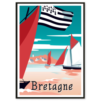 affiche bretagne