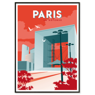 AFFICHE PARIS La Défense