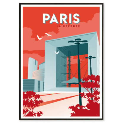 AFFICHE PARIS La Défense