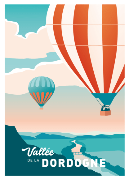 AFFICHE Vallée de la Dordogne – Image 2
