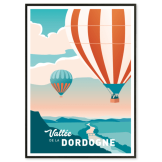 AFFICHE Vallée de la Dordogne