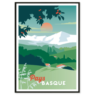 AFFICHE PAYS BASQUE