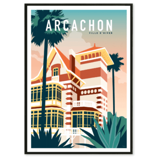 Affiche Villa Arcachon