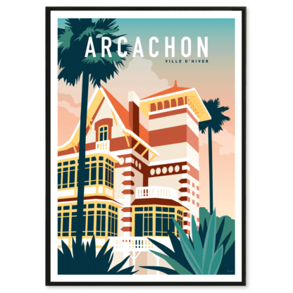 Affiche Villa Arcachon