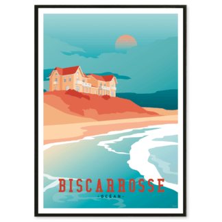 AFFICHE BISCARROSSE