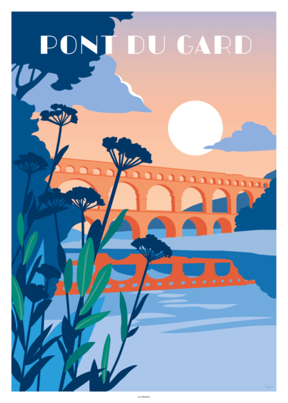AFFICHE PONT DU GARD – Image 2