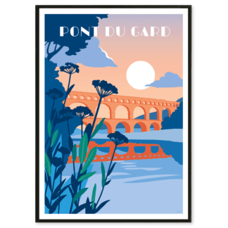 AFFICHE PONT DU GARD