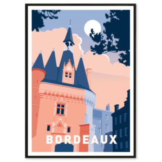AFFICHE BORDEAUX La Porte Cailhau