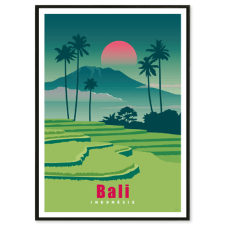 AFFICHE BALI, Indonésie