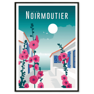 AFFICHE ÎLE DE NOIRMOUTIER