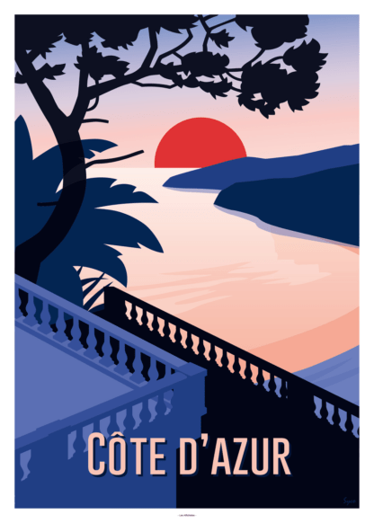 Affiche Côte d'Azur – Image 2