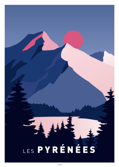 Affiche Les Pyrénées – Image 2
