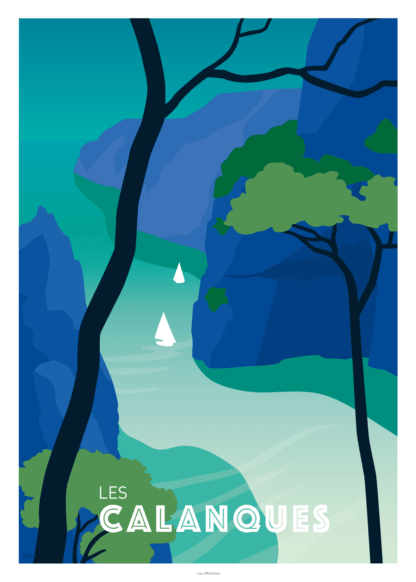 Affiche les Calanques – Image 2