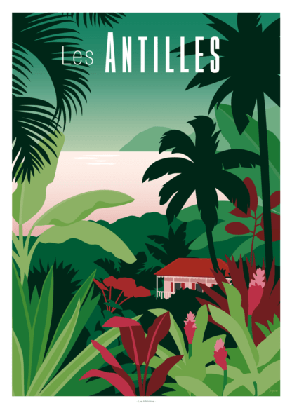 Affiche les Antilles – Image 2