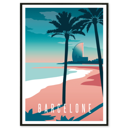 AFFICHE BARCELONE