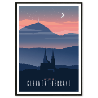 AFFICHE CLERMONT-FERRAND