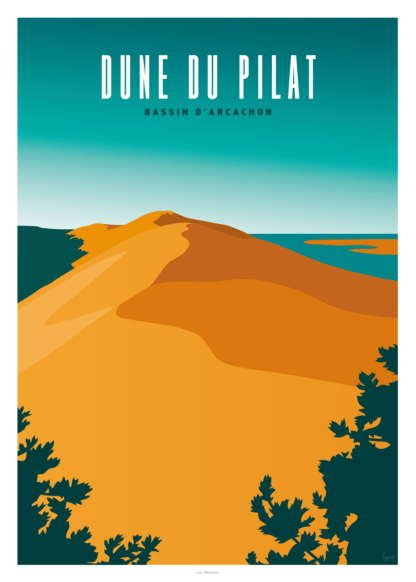 AFFICHE DUNE DU PILAT et Banc d'Arguin – Image 2