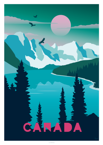 affiche vintage canada