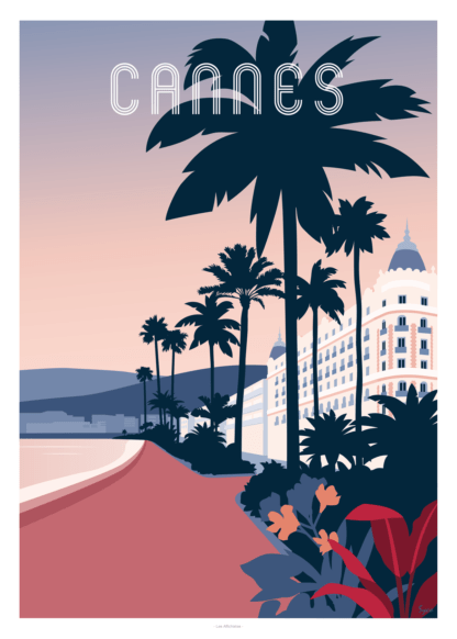 poster retro cannes