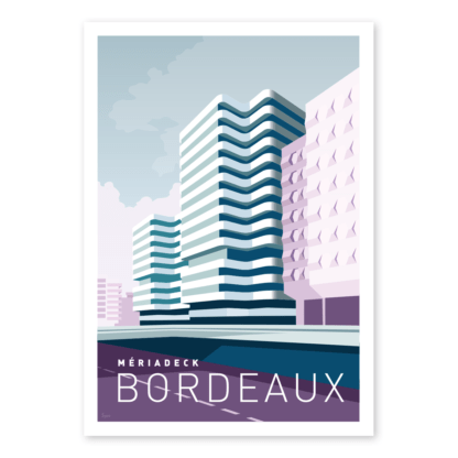 carte postale meriadeck bordeaux