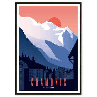 affiche chamonix