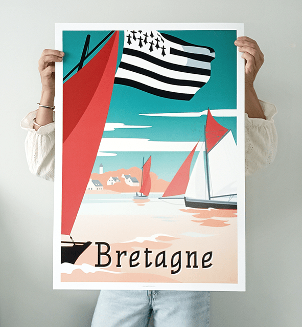 affiche bretagne