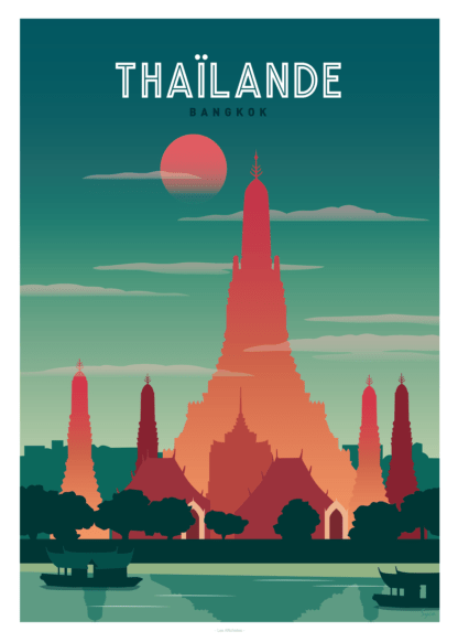 AFFICHE THAÏLANDE Bangkok – Image 2