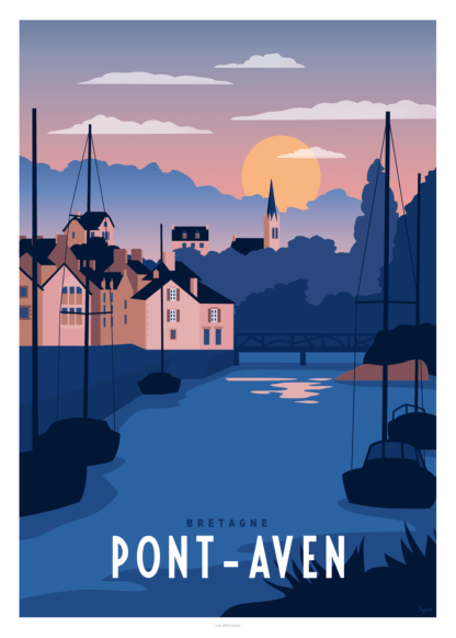 affiche pont-aven