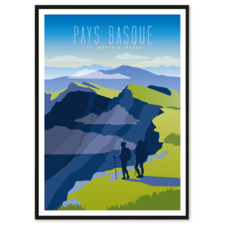 La montagne au Pays Basque, les Crêtes d'Iparla