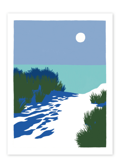 affiche dune bleu