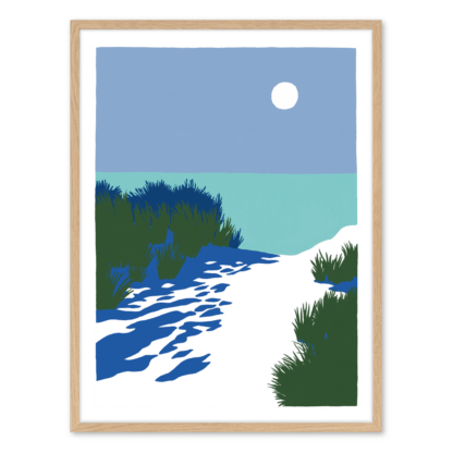 affiche dune bleu