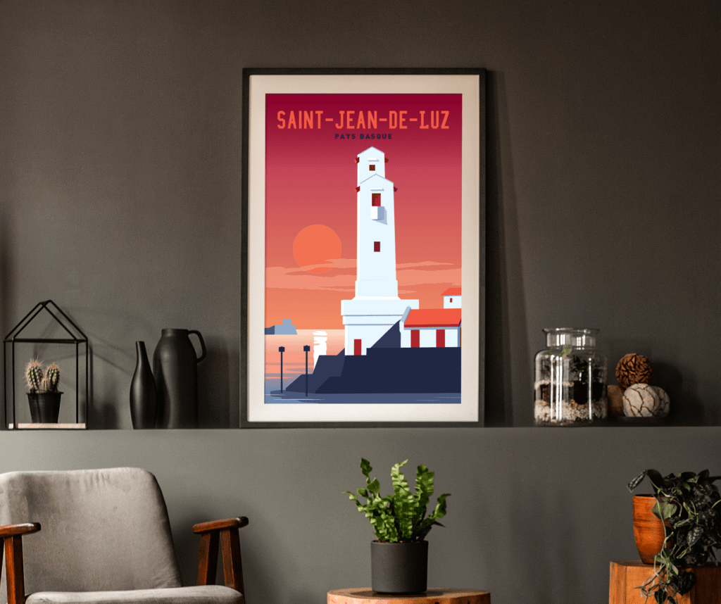 Affiche Saint Jean de Luz