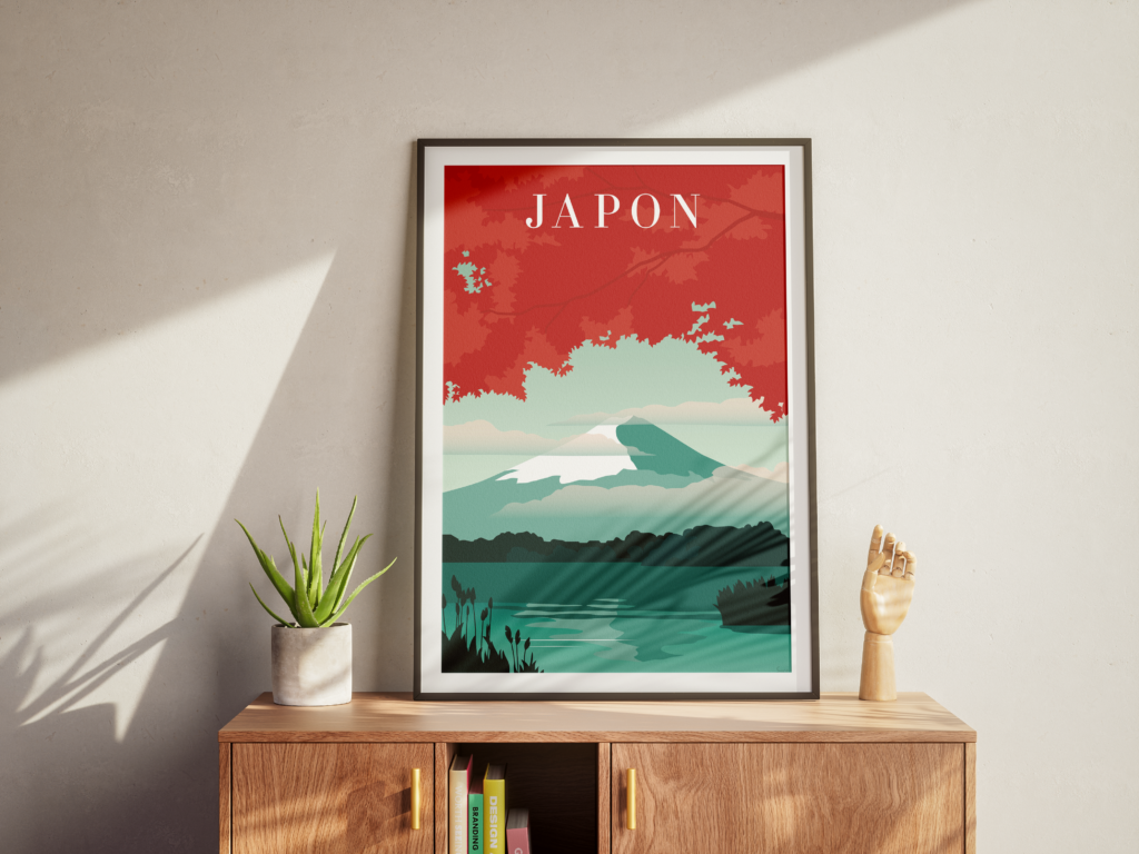 Japon et le mont Fuji
